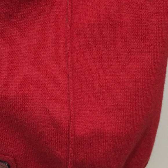 Strellson red v neck sweater - Picture 7 of 8